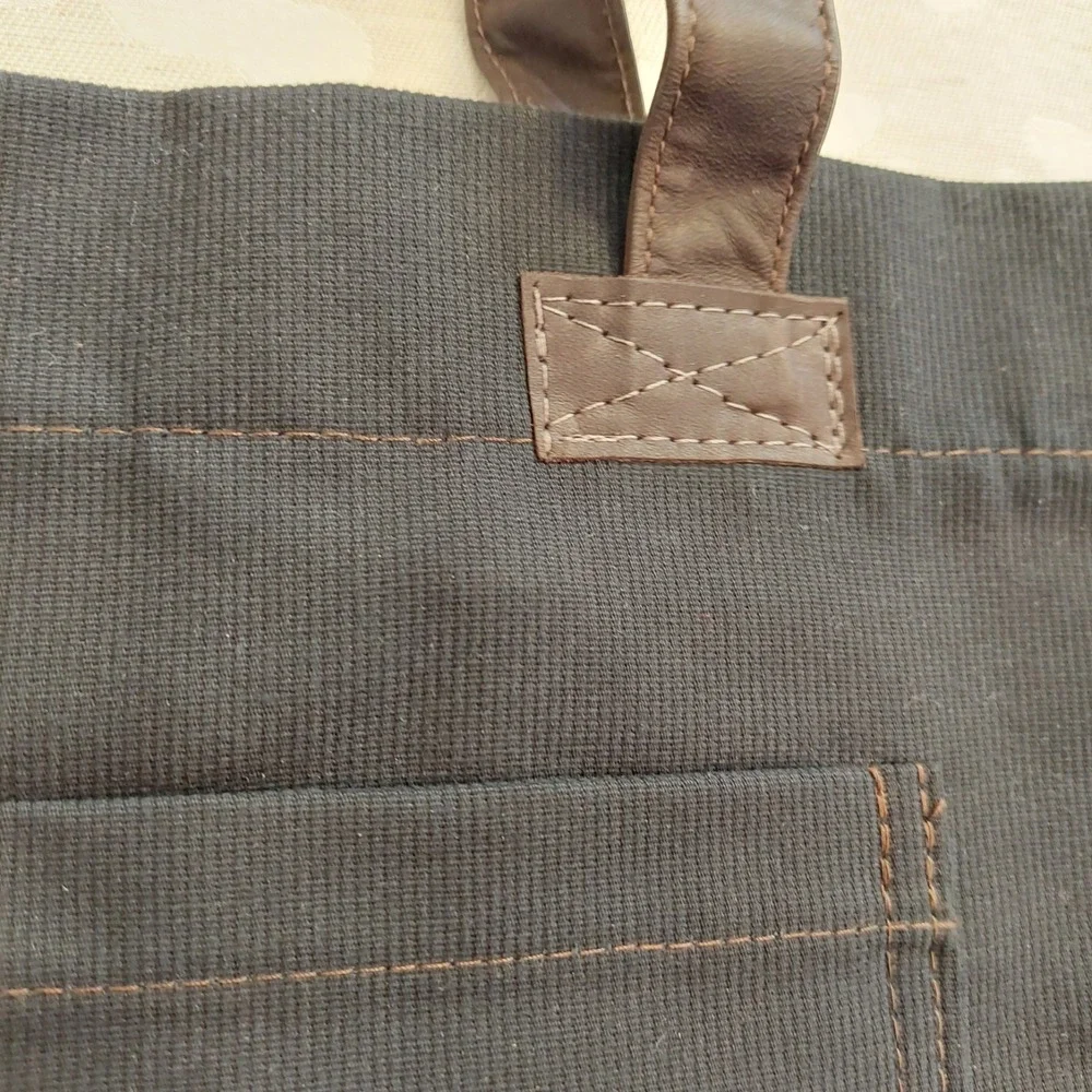 Stormy Kromer Dockside Shoulder Tote Bag Cotton Cord Black One Size $100 NEW!